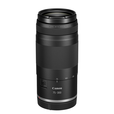 Canon RF 75-300mm f/4-5.6 Lens, Black 7155C002