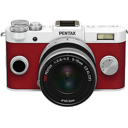 PENTAX Q-S1 Mirrorless Digital Camera w/5-15mm Lens - Pure White