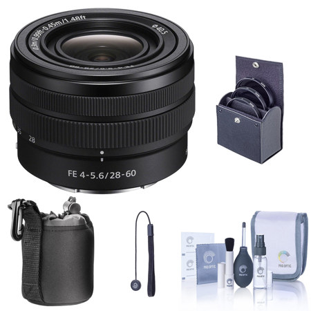 Sony FE 28-60mm f/4-5.6 Lens with Accessories Kit SEL2860 FK