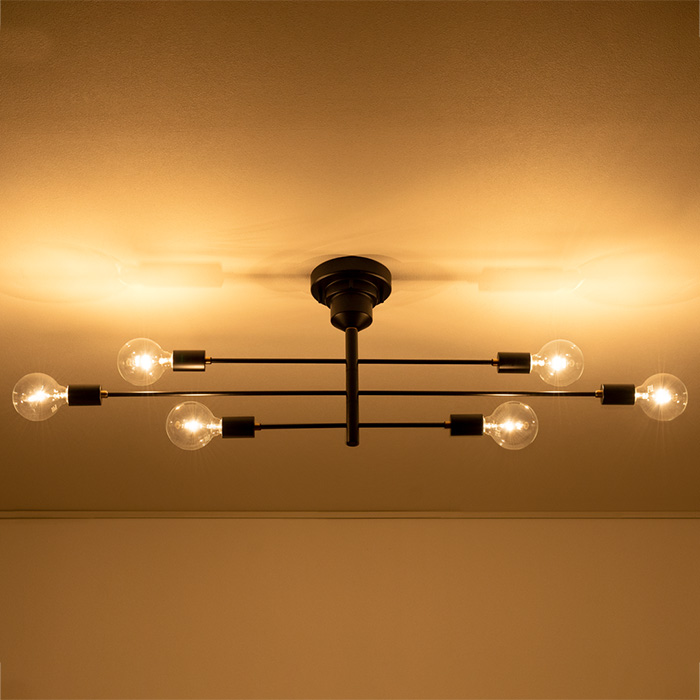 シーリングライト Astre(アストル) 電球6個セット販売 | 家具