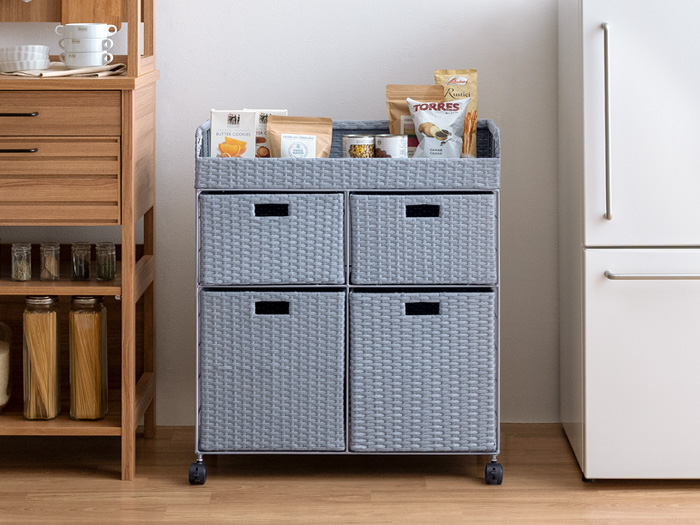 ランドリーチェスト Diario(ディアリオ) 2段ワイドタイプ | 家具