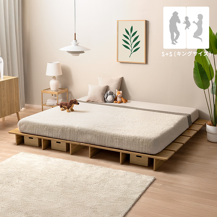 ステージすのこベッド Nokk(ノック)マットレスセット | 家具