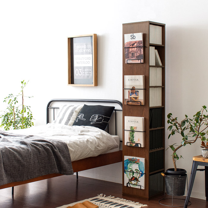 360度回転式コミックラック Glory(グローリー) 8段タイプ | 家具