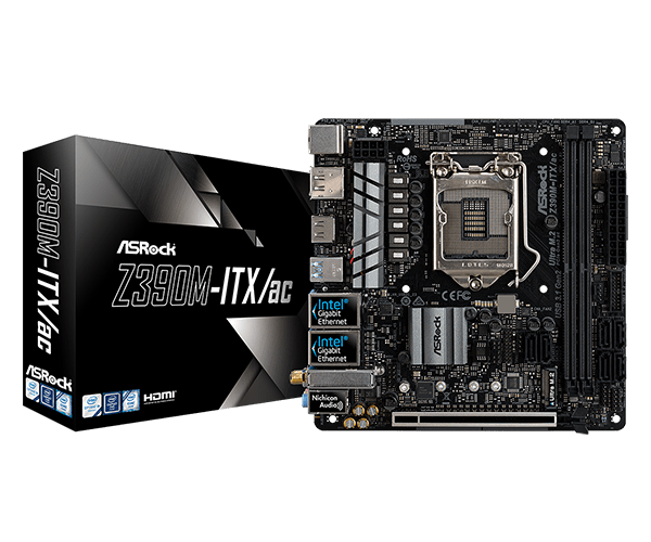 ASRock Z390M-ITX/ac + corei5 9400F セット ASRock > Z390M-ITX/ac