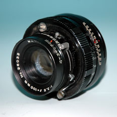 Mamiya-sekor 100mm F3.5 (for Mamiya Press) | Camera Museum by