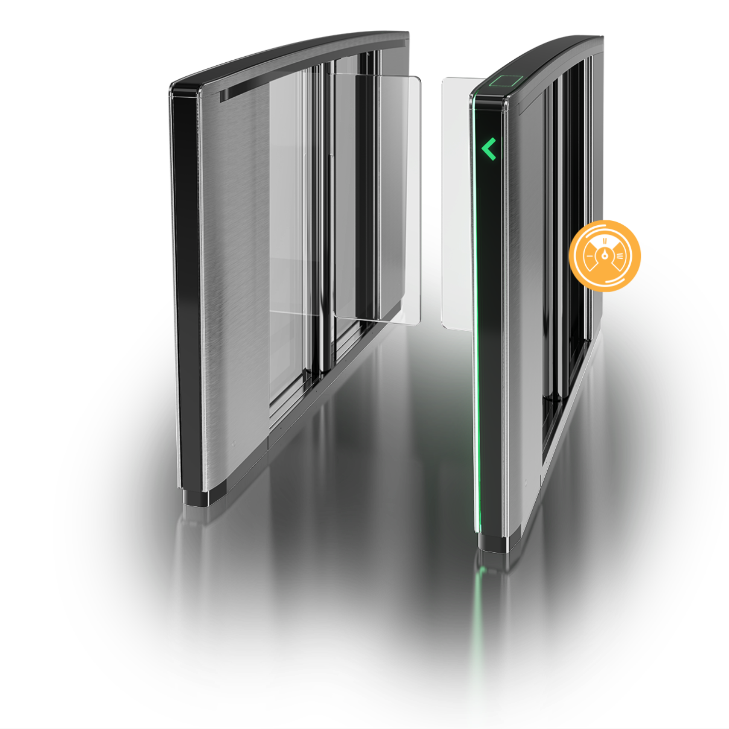 Speed Gate Turnstile - Lifeline Speedlane Swing | Boon Edam