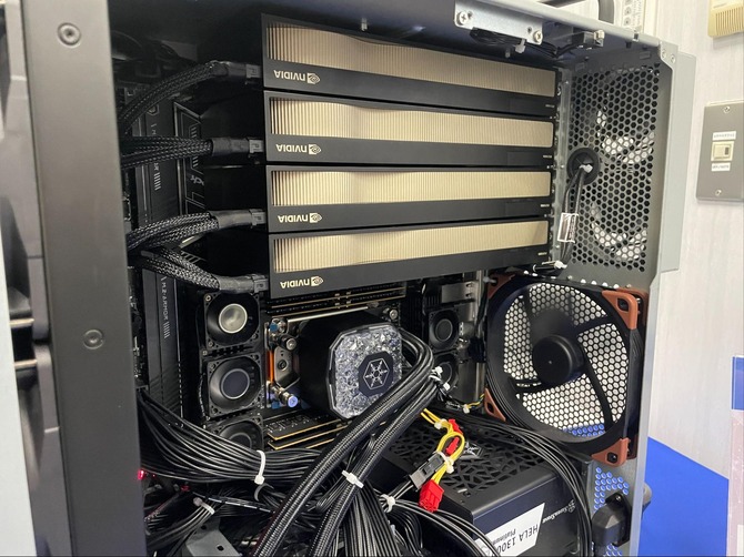 ビジネスPCにもAIの波！驚異のグラボ4枚差し可能マシンも発表