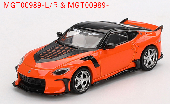 1/64 日産 Z Veilside FFZ400 オレンジ (右ハンドル) （MINI-GT