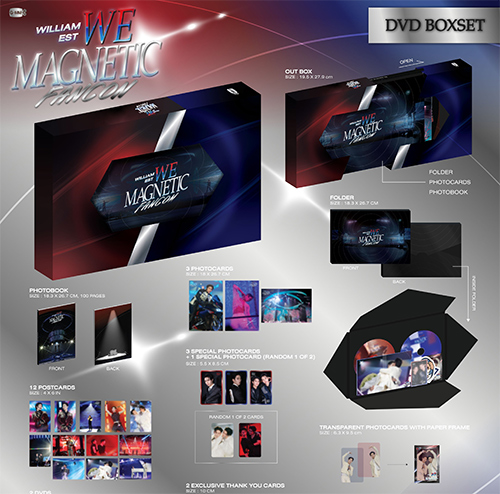 William & Est WE Magnetic Fancon : Boxset @ eThaiCD.com