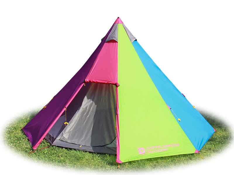 販売終了】レインボーワンポールテント T8-444 - DOD（ディーオー