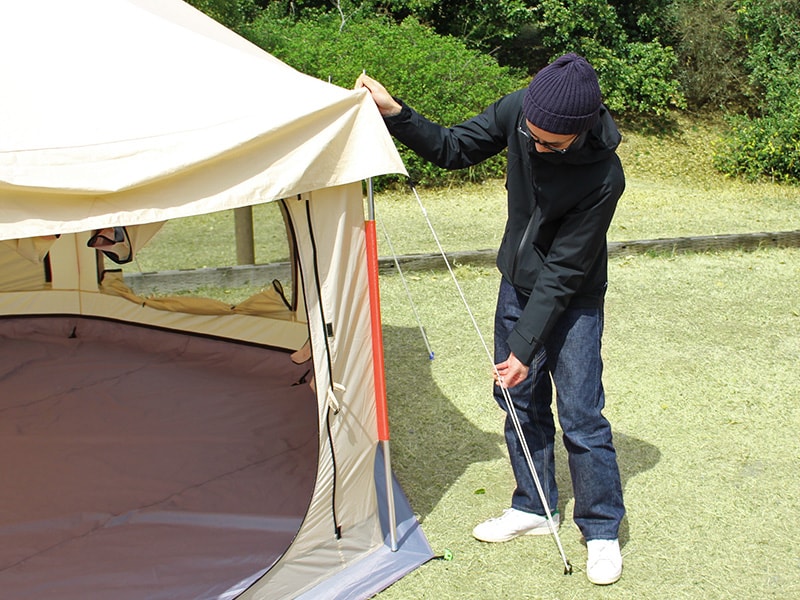 タケノコテント（タン） T8-495-TN - DOD（ディーオーディー）【公式