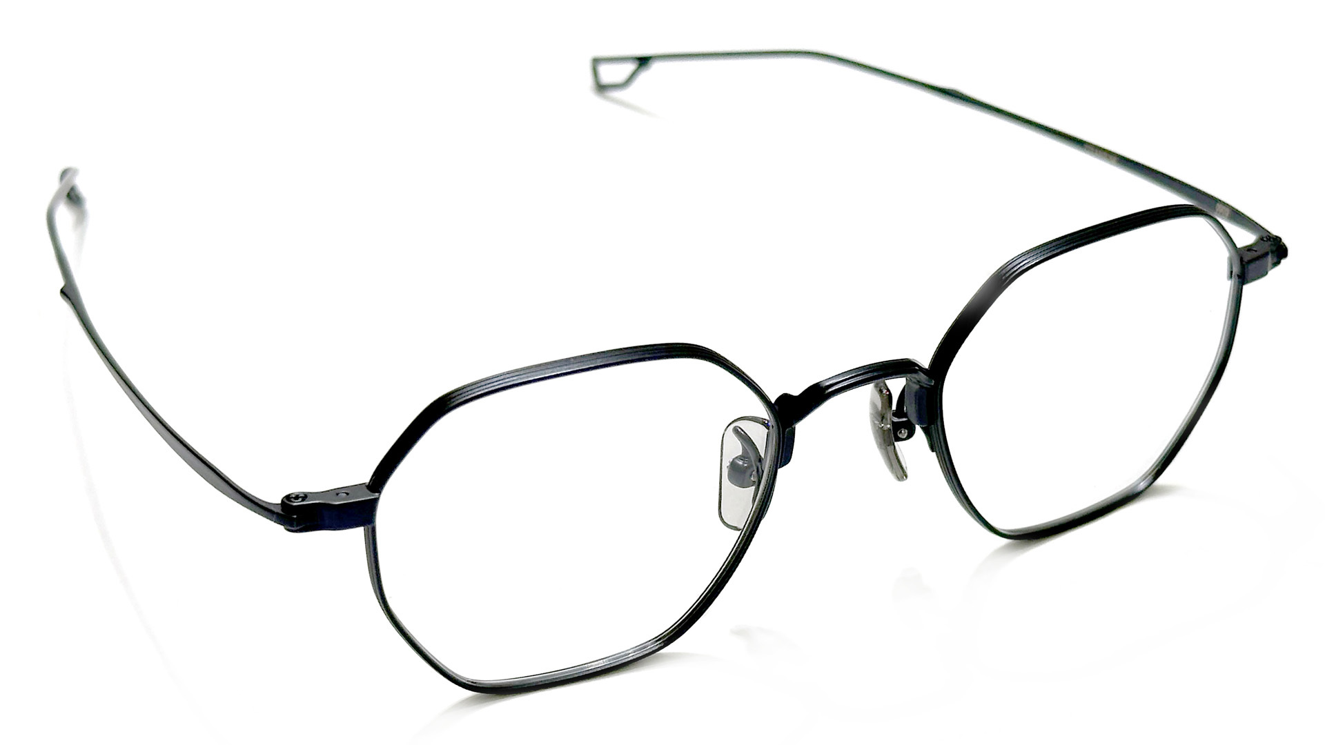 多角形オクタゴンスタイルの999.9 メタルフレーム「S-626T」 | 茨城県