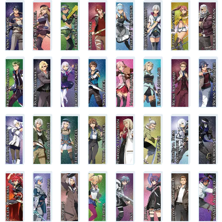 界の軌跡」ミニアクリルブロック | 日本ファルコム 公式サイト