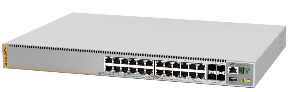 【L3SW】AT-x510-28GTX アライドテレシス B Allied Telesis CentreCOM AT-x510-28GTX 24ポート1000BASE-T