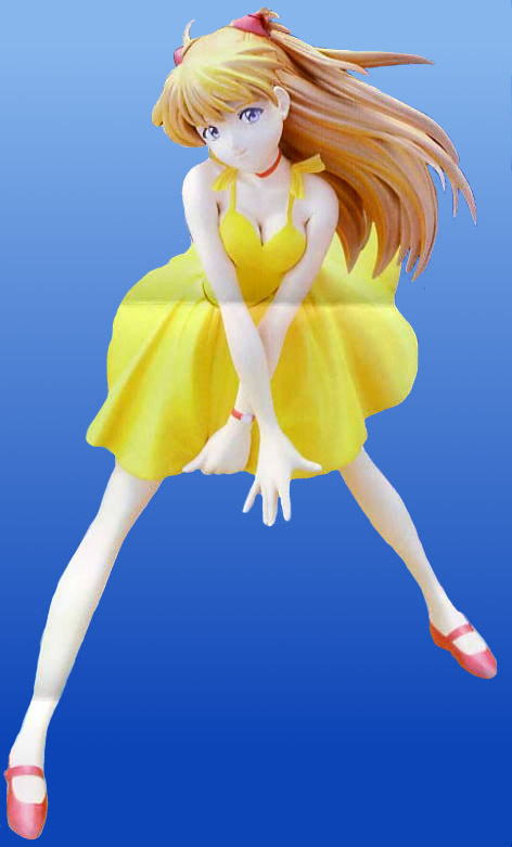 惣流・アスカ・ラングレー(黄色ワンピースVer.) (ガレージキット