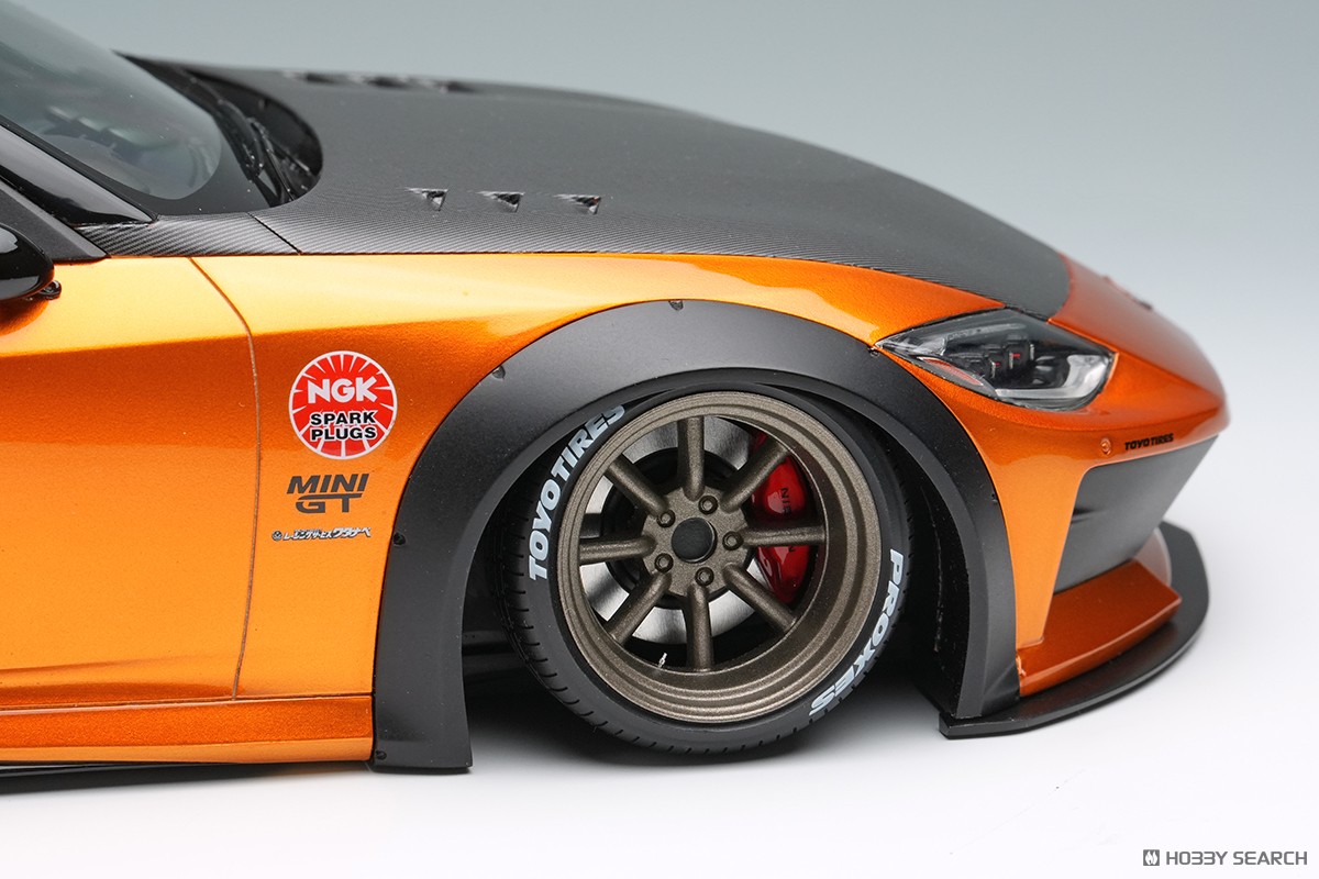 lb nation Fairlady Z(RZ34) (RS Watanabe 8spoke wheel) Candy Gold