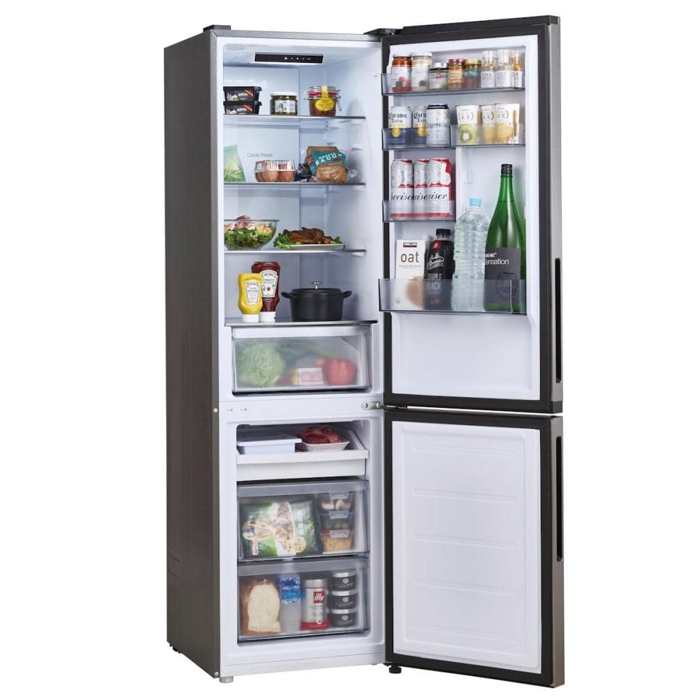 ハイアール 2ドア冷蔵庫 279L 右開き ステンレスシルバー JR