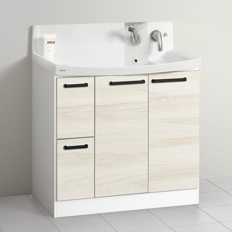 クリナップ 洗面台 ファンシオ 間口900mm 高さ850mm 引出し