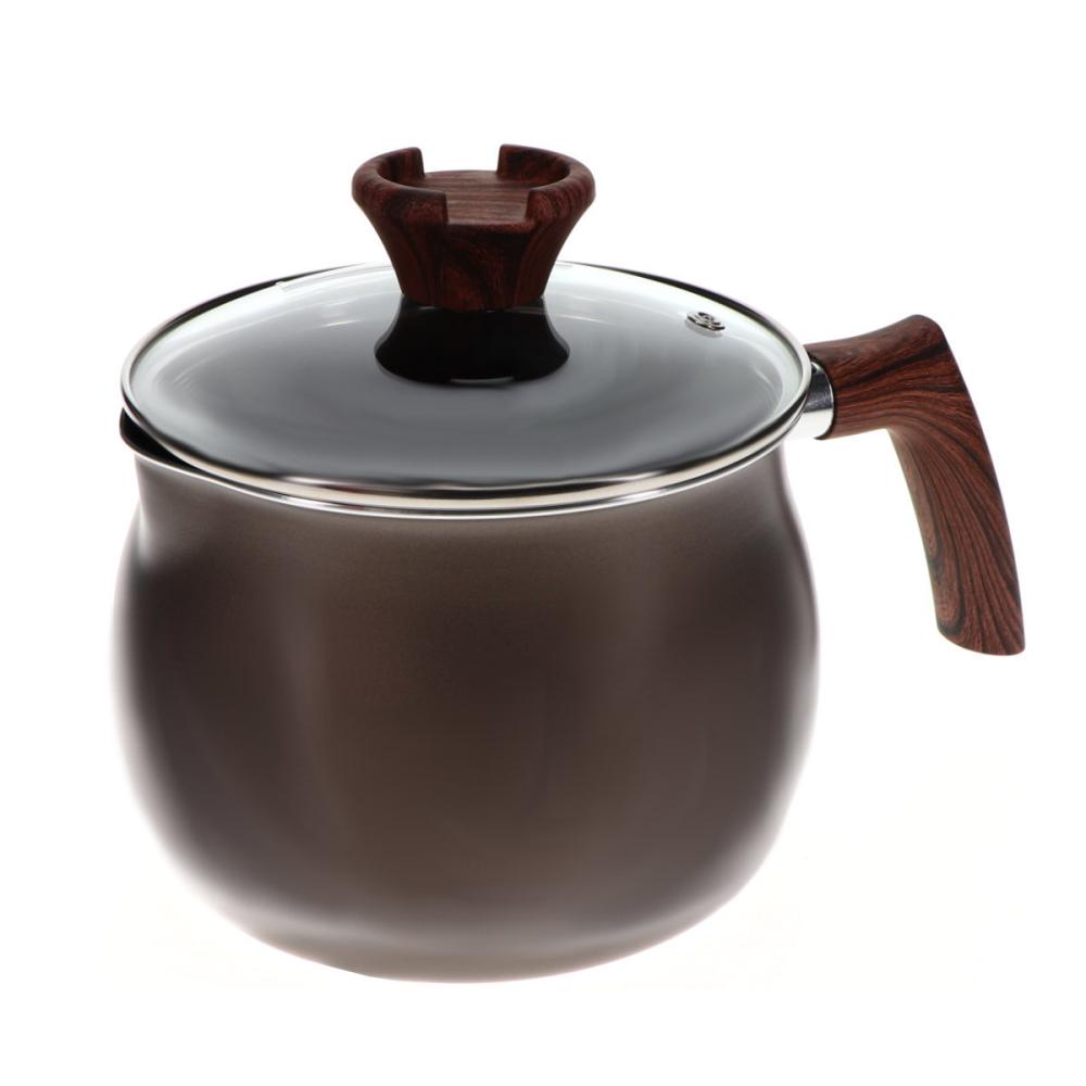 パール金属 無水調理ができるIHセラミック両手鍋 18cm ブラック