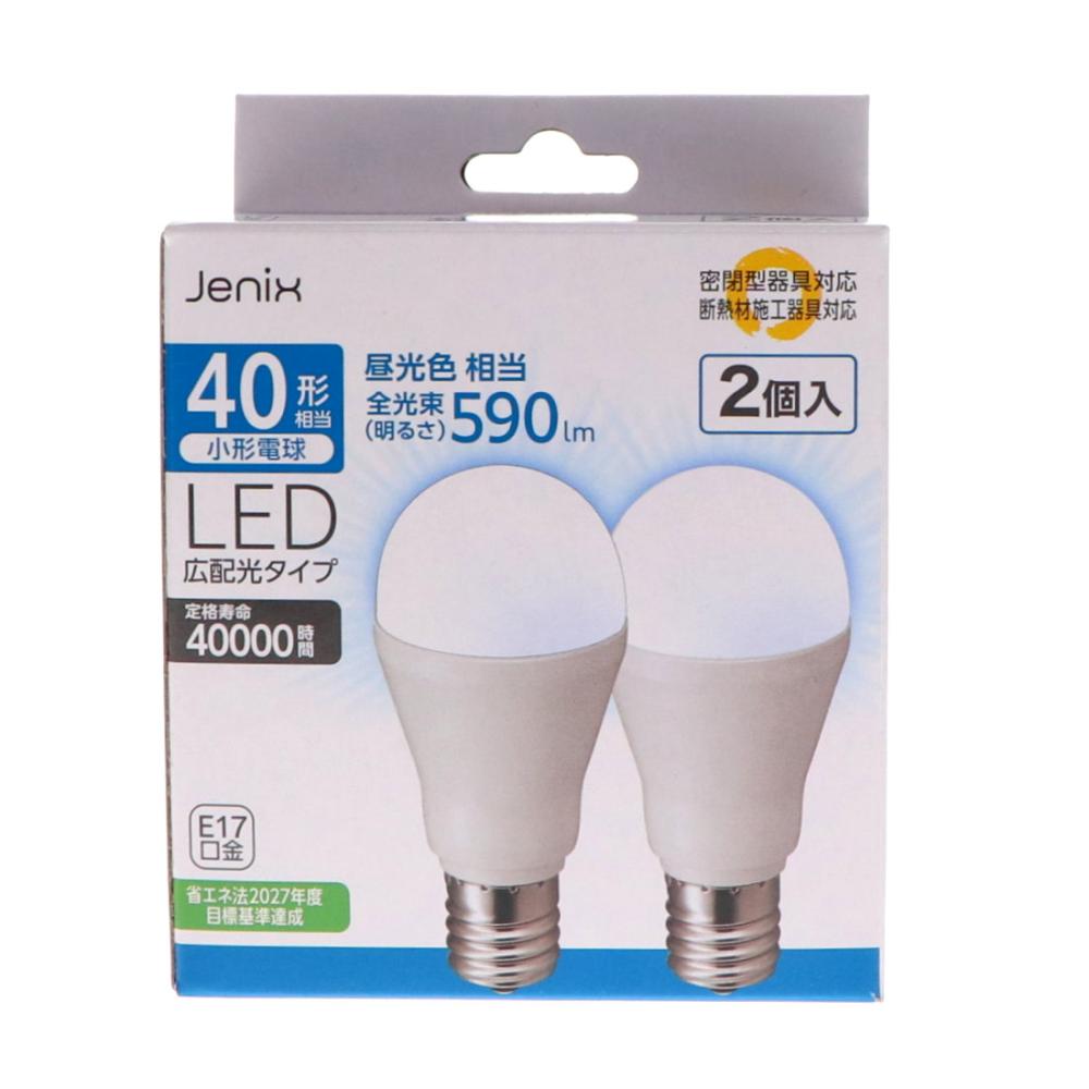 Jenix（ジェニックス） ミニクリLED電球 60形相当 E17