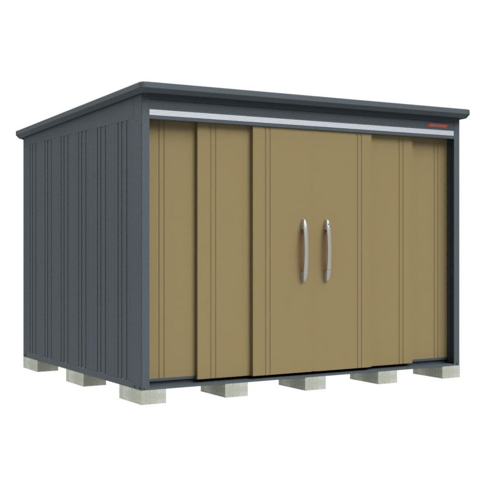 タクボ物置 BELOS 間口293×奥行260cm 側面棚タイプ 豪雪