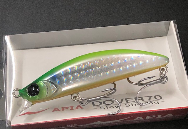 アピア ドーバー70SS 70mm/10g (APIA DOVER70F Slow Sinking