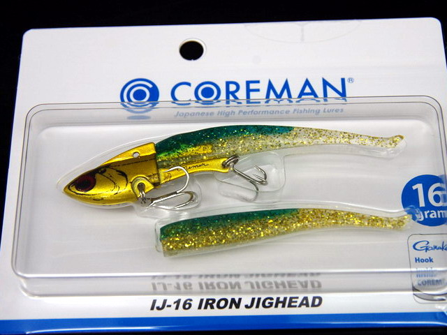 コアマン IJ-16 アイアンジグヘッド 100mm/16g 【シーバスルアー専門店