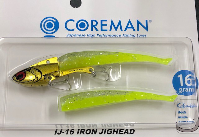 コアマン IJ-16 アイアンジグヘッド 100mm/16g 【シーバスルアー専門店