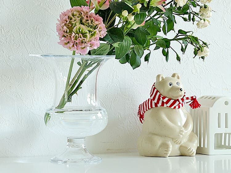 HOLMEGAARD Old English フラワーベース19cmサイズ｜北欧