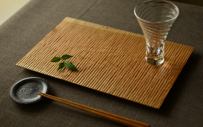 ふるいともかず｜天然木さざ波プレートL 30.5cm｜作家もの和食器通販