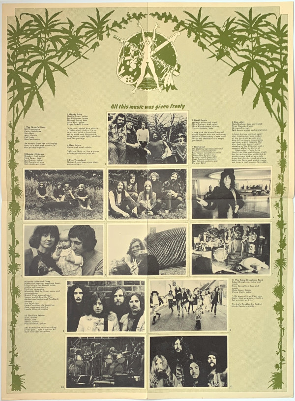 GLASTONBURY FAYRE - THE ELECTRIC SCORE