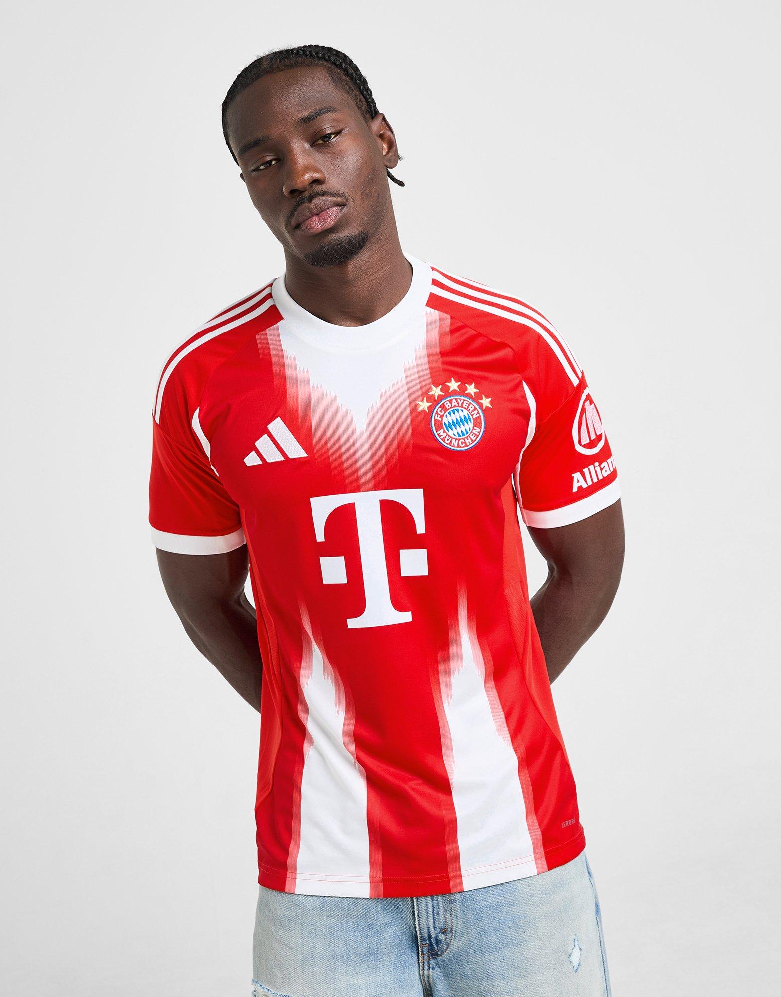 Red adidas FC Bayern Munich 2025/26 Home Shirt - JD Sports Malaysia