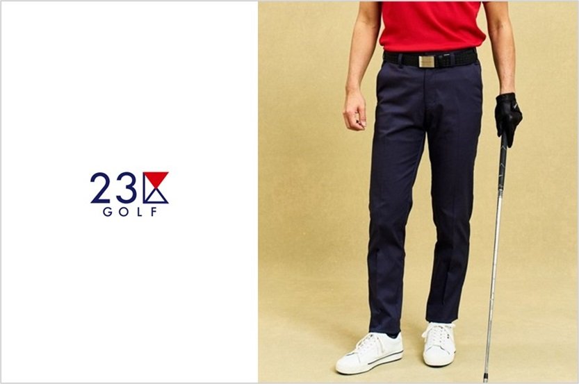 23区GOLF』 見た目がスリムで動きやすいゴルフウェア 「Newフィット
