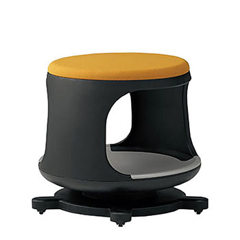 8124SL-FPE6 オカムラ ミーティングチェアena 座パッド付き 4本脚