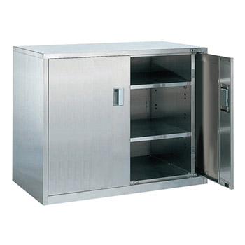 SU-K110 サカエ 大型ステンレス保管ユニット 横ケント式扉 幅1160 高さ