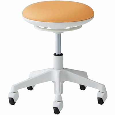 L890SG-PB21 オカムラ ナーススツール コンパクト 背なし ロータイプ