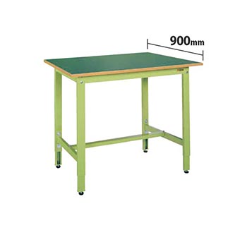TKK8-129FIV サカエ 高さ調整作業台 幅1200 奥行900 高さ800～1000