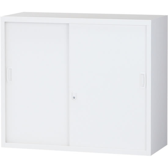 ALZ-S32 スチール引戸書庫 上置用 ホワイトの通販【法人オフィス家具の