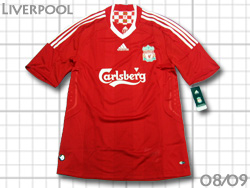 リバプール ADIDAS Liverpool Home 2008-2009 ユニフォームショップ O.K.A.