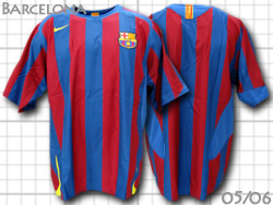 バルセロナ NIKE ユニフォームショップ 2005－2006 Barcelona Home