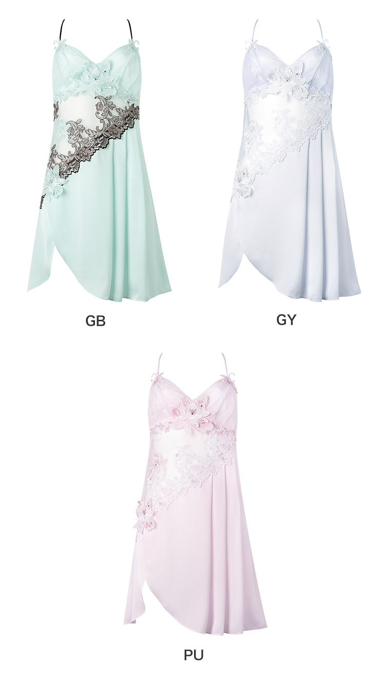 NTJ232｜ワコール サルート 32グループ 32G ランジェリードレス M/L/LL