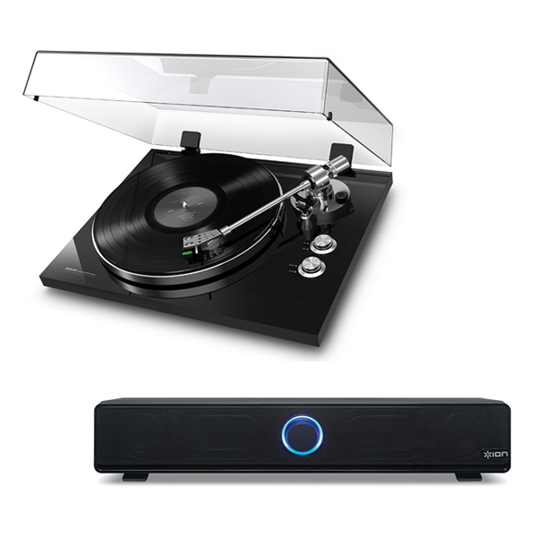 本格派レコードプレーヤー「BT500 BK」と、Bluetooth対応ワイヤレス