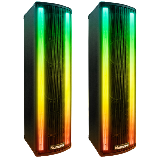 光で演出をするスピーカー、Numark Lightwaveのご紹介。