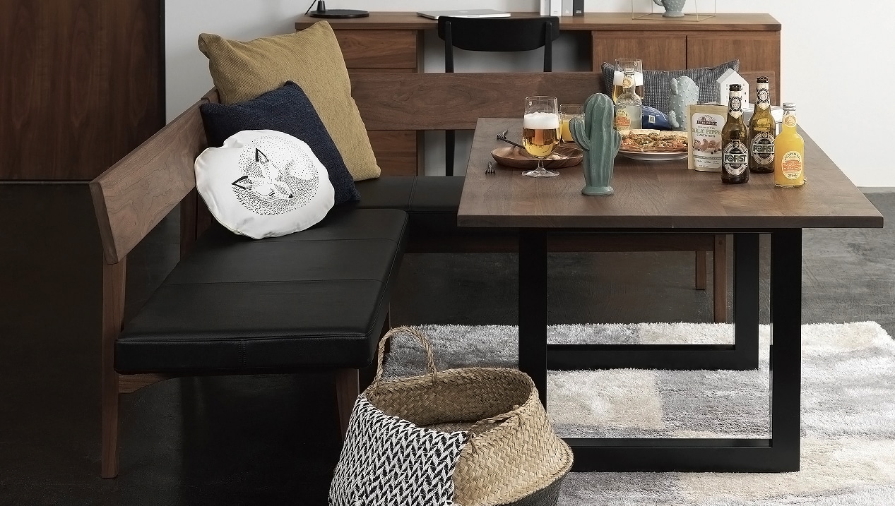 WILDWOOD LOW DINING TABLE(W 100cm × D 65cm)の通販 / マスターウォール