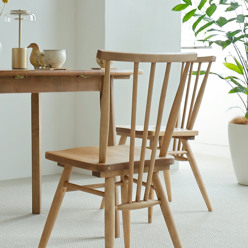 天然木 板座 ダイニングチェア 北欧デザイン｜miion - miion｜北欧
