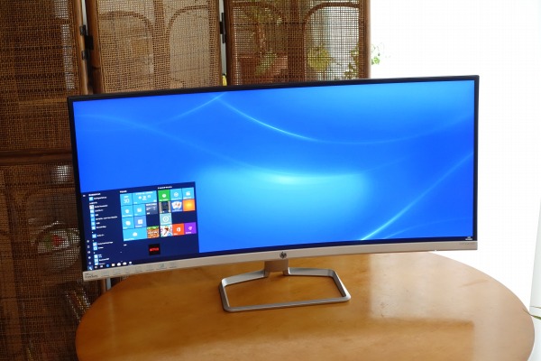 HP 34fカーブドディスプレイモニタ購入レビュー｜HPパソコン比較購入ガイド