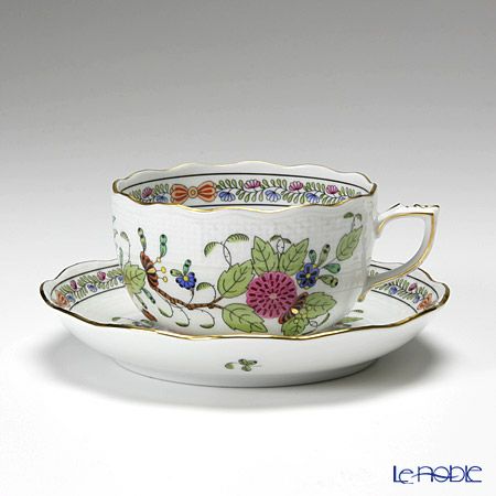 ヘレンド インドの華 多彩色 マルチカラー 鉢