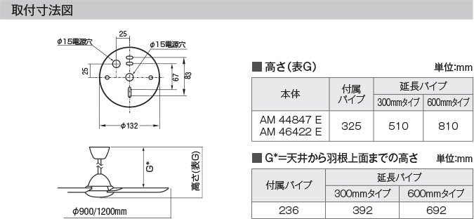 Koizumi コイズミ照明 インテリアファン本体 AM44847E | 商品紹介