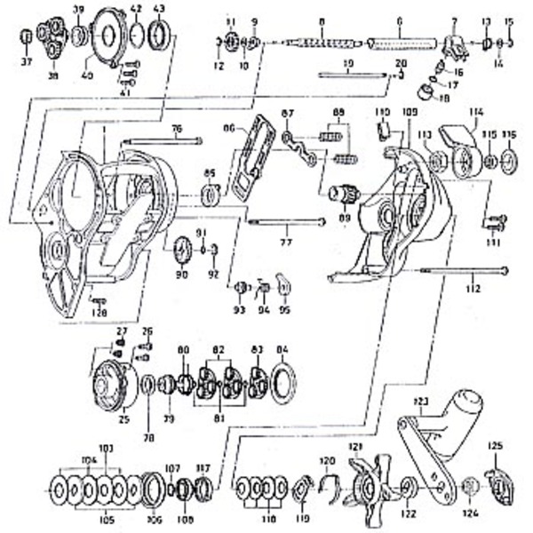 ダイワ(Daiwa) パーツ:シーボーグ Z500T ラインストッパー(部品No.110