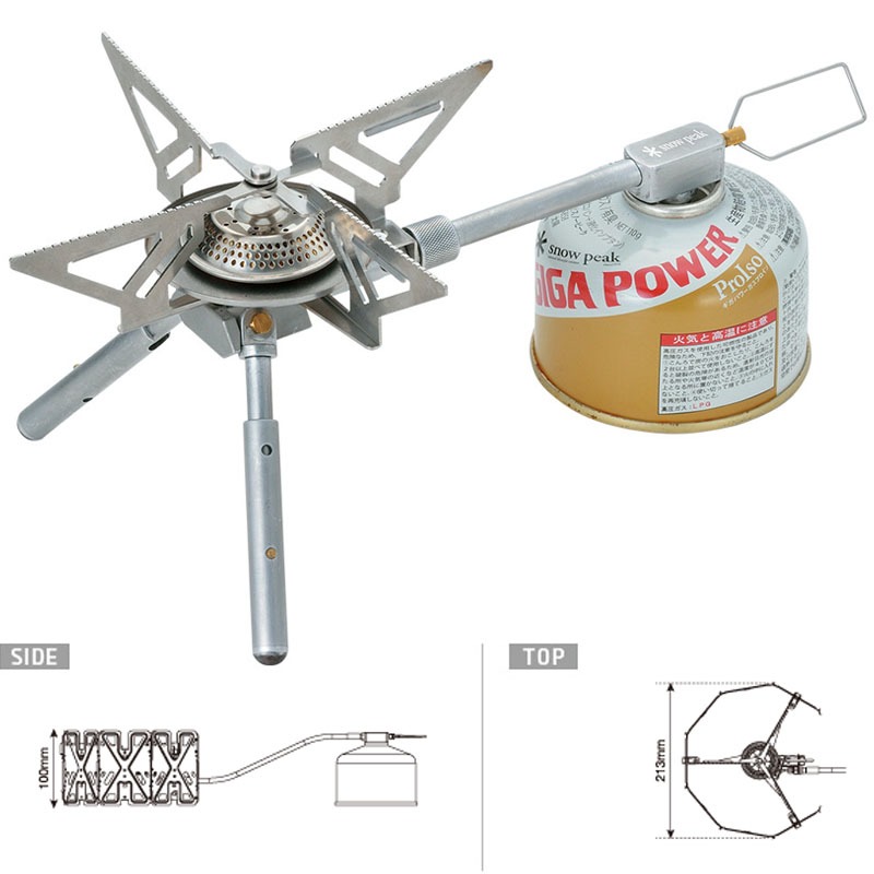 スノーピーク(snow peak) ヤエン ストーブ レギ GS-370｜アウトドア